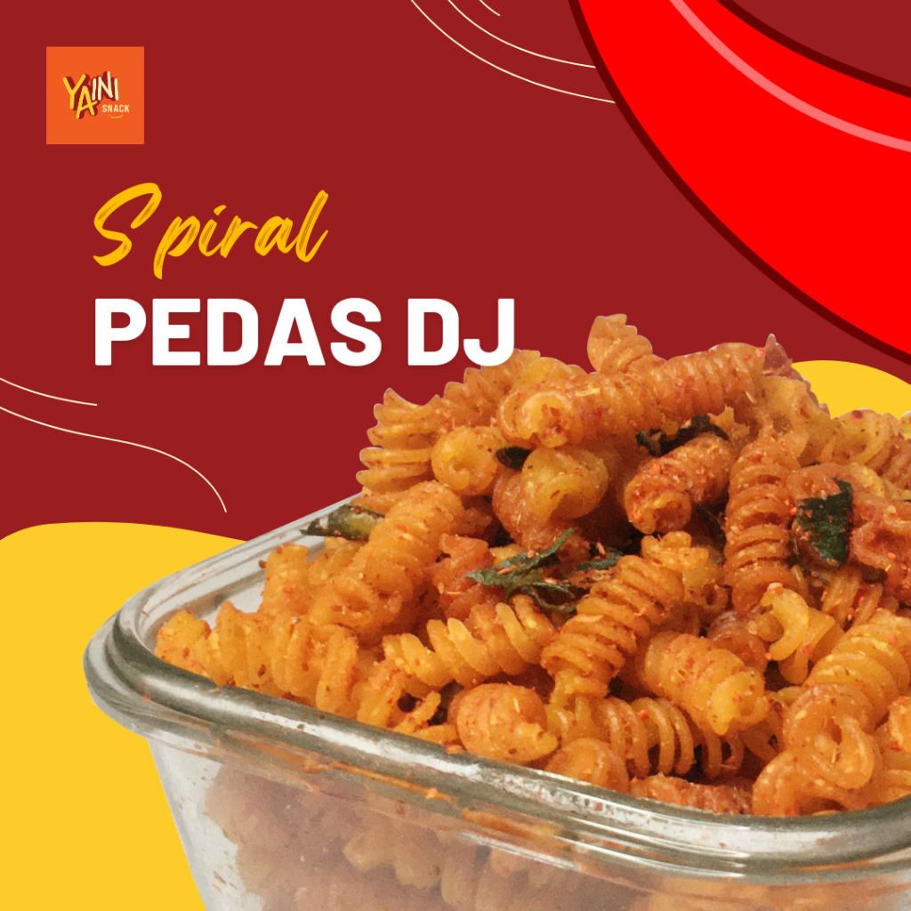 

Spiral Kriuk Pedas Daun Jeruk 80gram