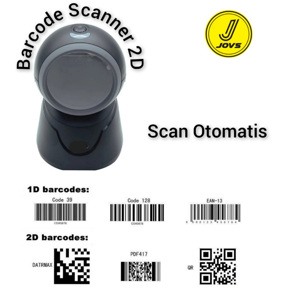 Barcode Scanner 2D OMNI Scanner Barcode duduk