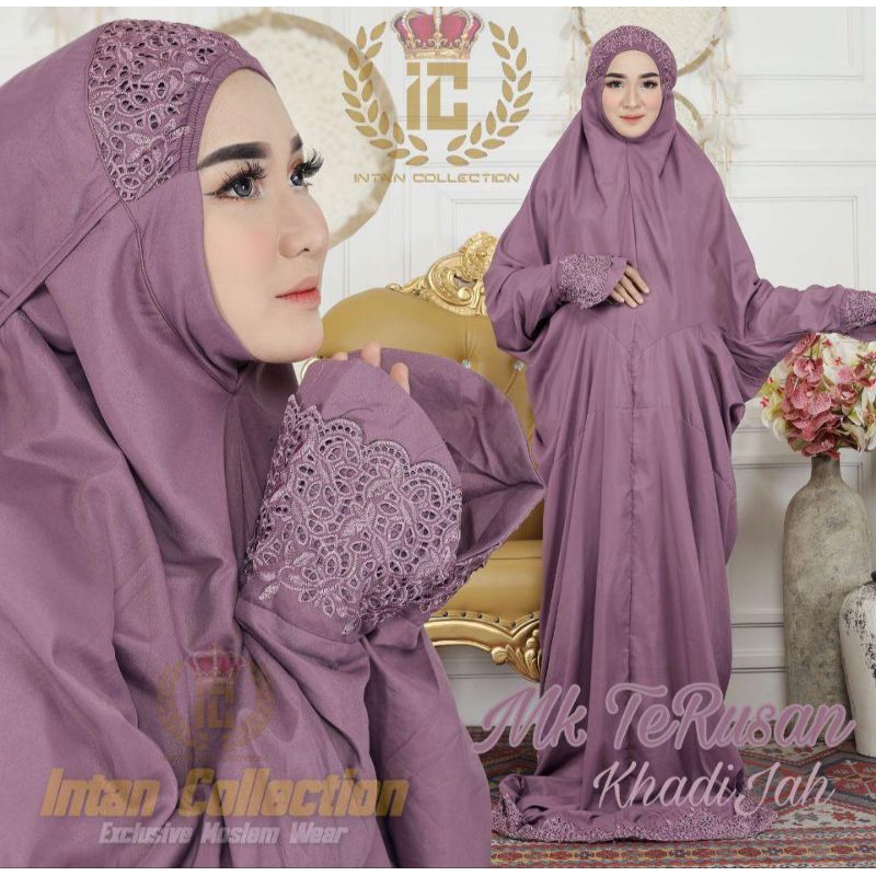 mukena khadijah terusan