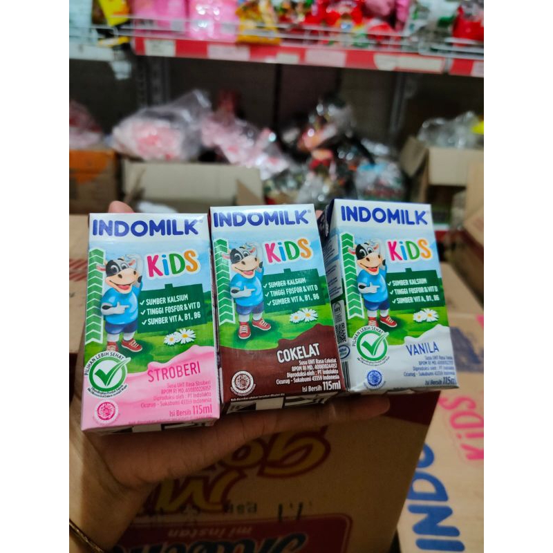 

Susu Indomilk Kotak UHT 115ml