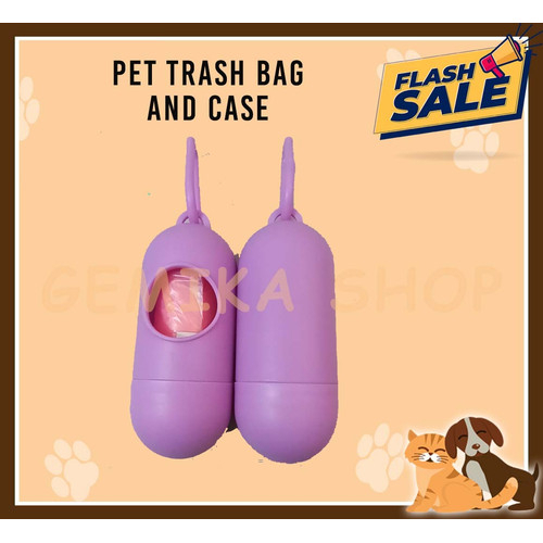 KANTONG PLASTIK KOTORAN HEWAN PET TRASH BAG &amp; CASE