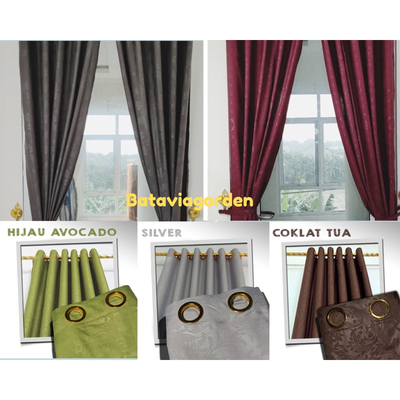 GORDEN JENDELA EMBOS 12 RING | GORDEN MINIMALIS TERBARU 200*220