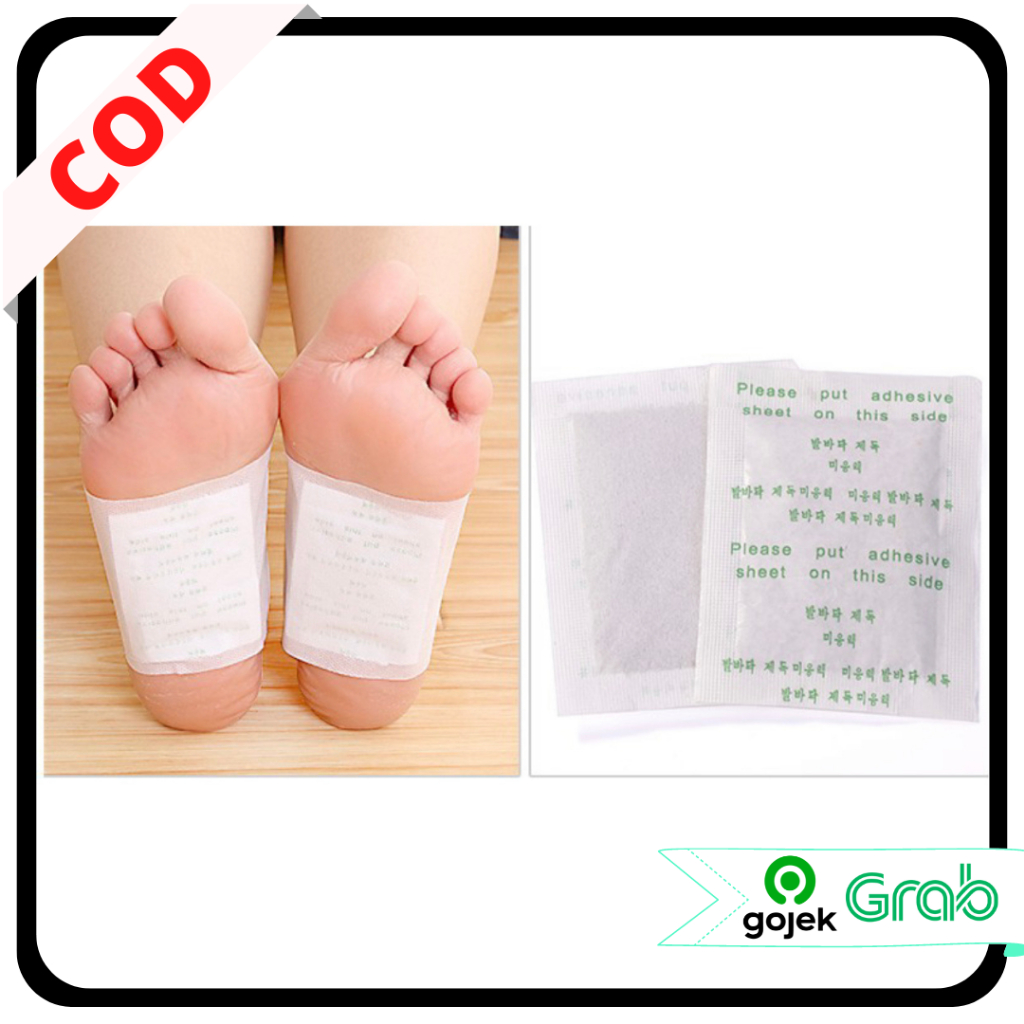 KAISSO - [2 PCS] KOYO KAKI ORIGINAL / DETOX FOOT PADS HERBAL / FOOT MASK / KOYO KAKI PENYERAP RACUN