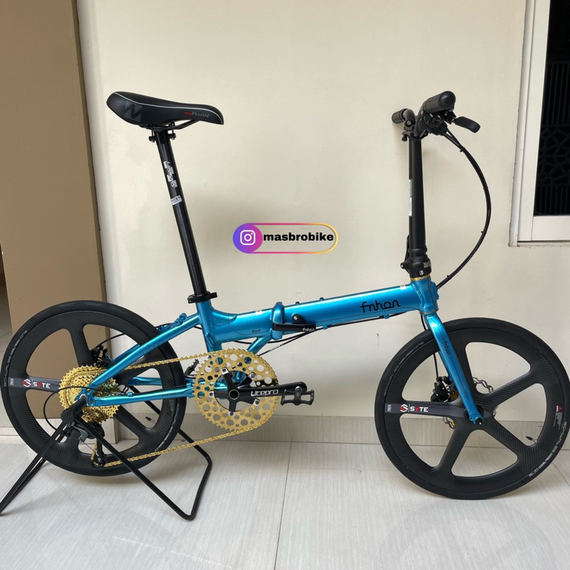 fnhon blast carbon 20 plus 22 inc discbrake sepeda lipat fnhon blast not gust monsoon