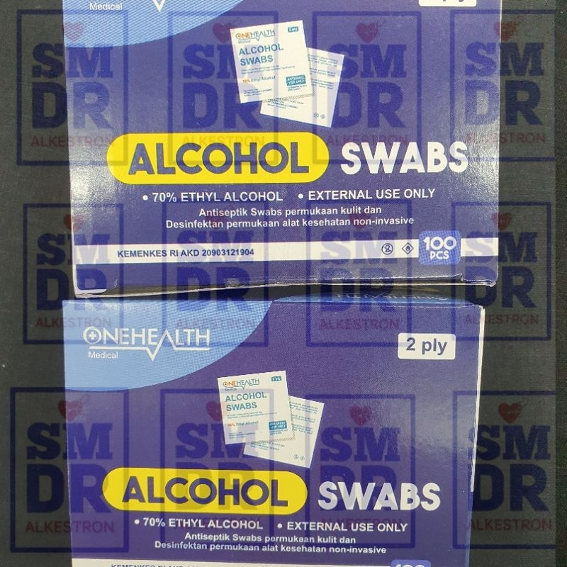tissue alkohol onehealth alcohol swab 70%
