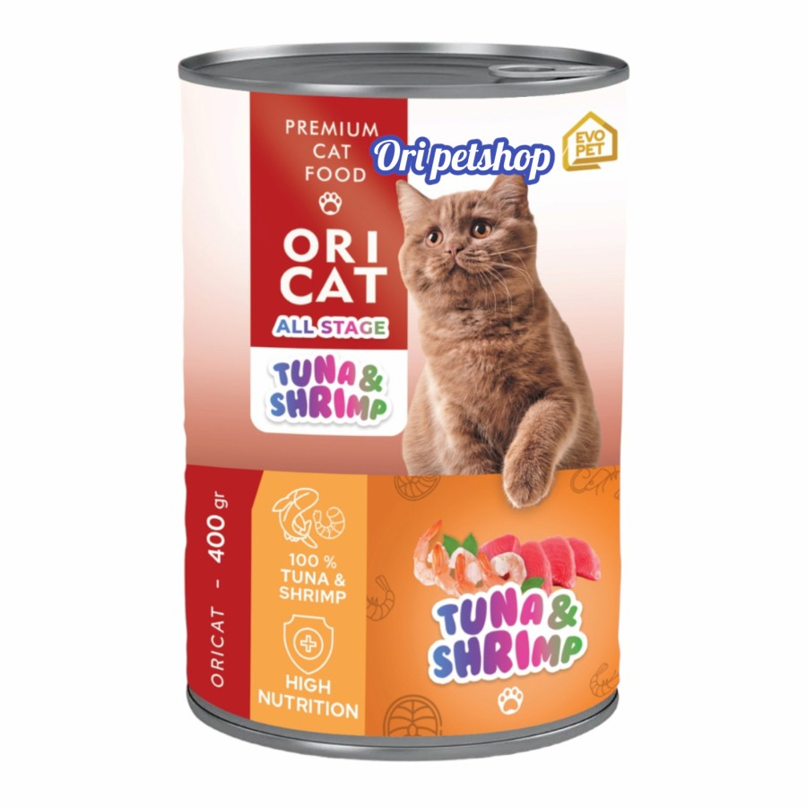 (12) Ori Cat Can All Varian Wet Food Makanan Kucing Kaleng - Gosend