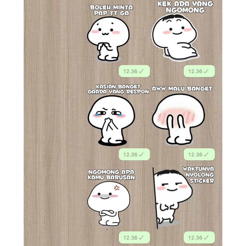 

PAKET STIKER WHATS ~ APP PENTOL ( NON GERAK )