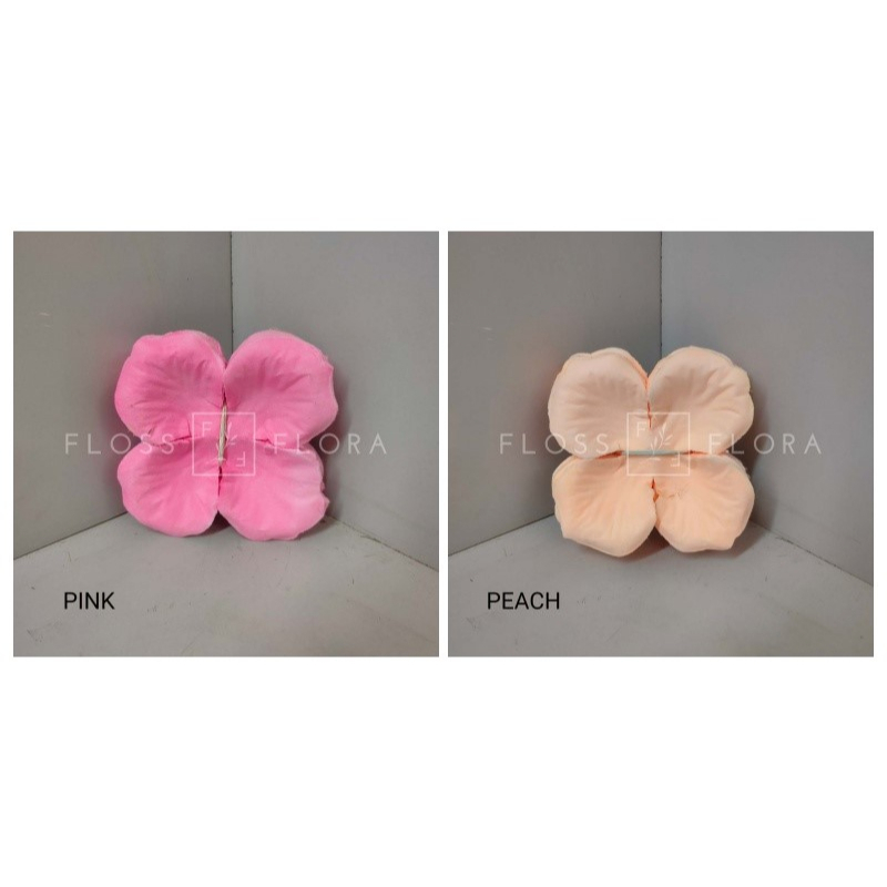 Bunga Artificial / Bunga Palsu / Rose Petal Garis K4 PAK