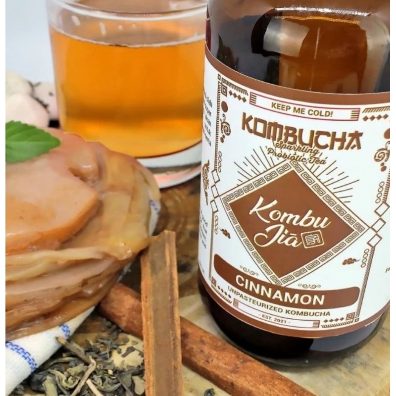 

Cinnamon Kombucha by KOMBUJIA - 300ml