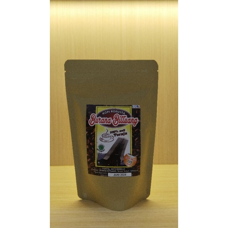 

Kopi robusta toraja 125g