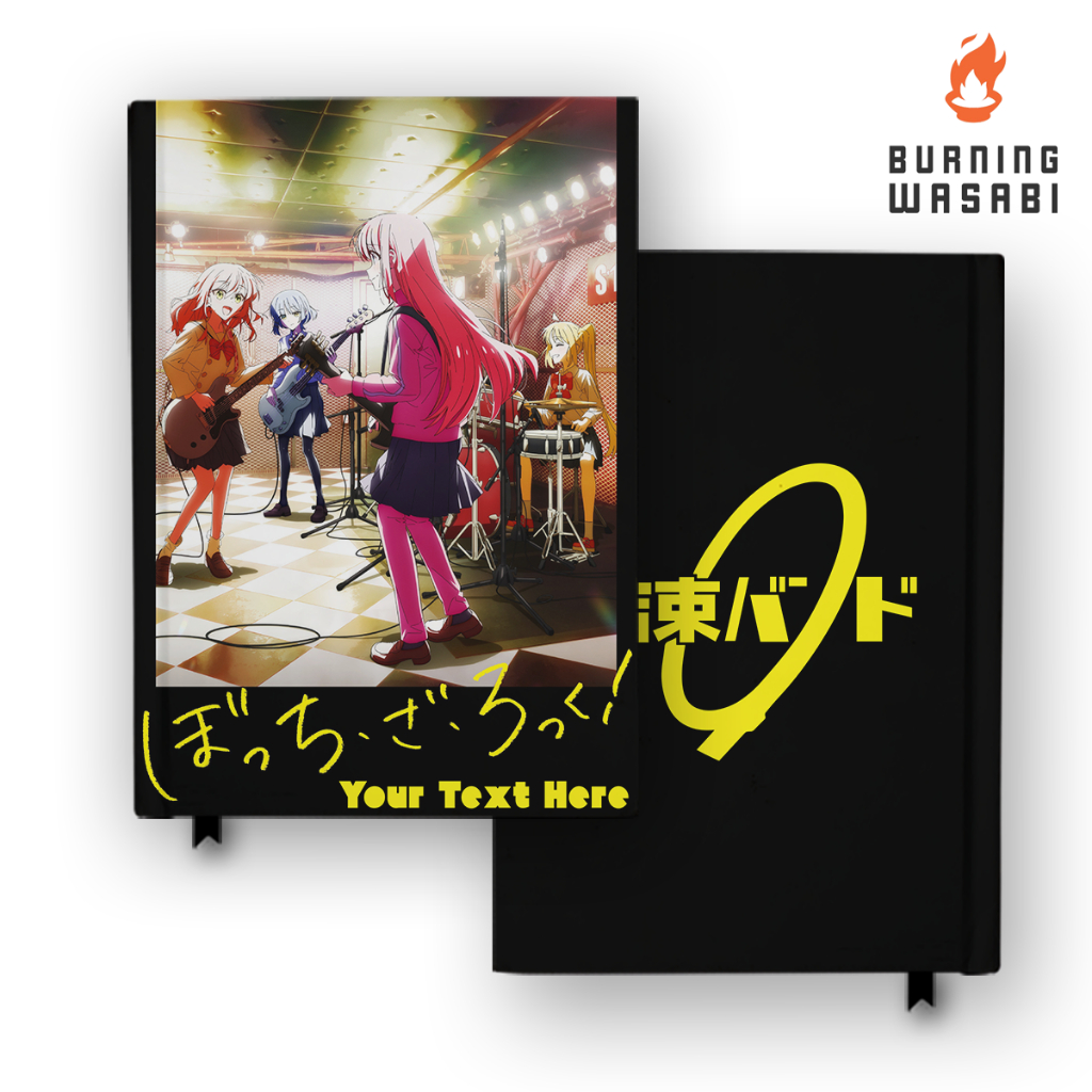 

Notebook Buku Bocchi The Rock 1 Hardcover Agenda Custom Nama Diary Jurnal Agenda A5 A6