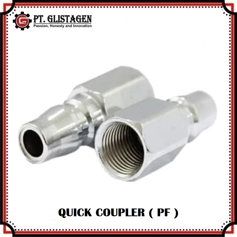 Quick Coupler PF ( 20,30,40 ) Sambungan Selang Kompresor Recoil Cuk PF