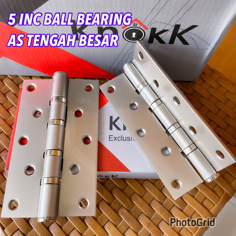 MURAH !!! Engsel Pintu Ukuran 4 Inch Stainless Sus 304 Anti Karat Engsel Pintu Rumah ENGSEL PINTU 4 STAINLESS BALL BEARING AS BESAR JUMBO ENGSEL 5 INC STAINLESS BALL BEARING AS BESAR KUAT ENGSEL PINTU BERAT PANEL