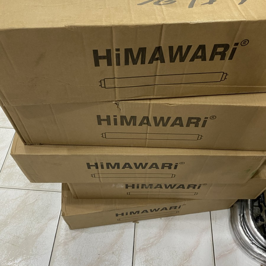 Bola lampu tl hijau 18 watt himawari