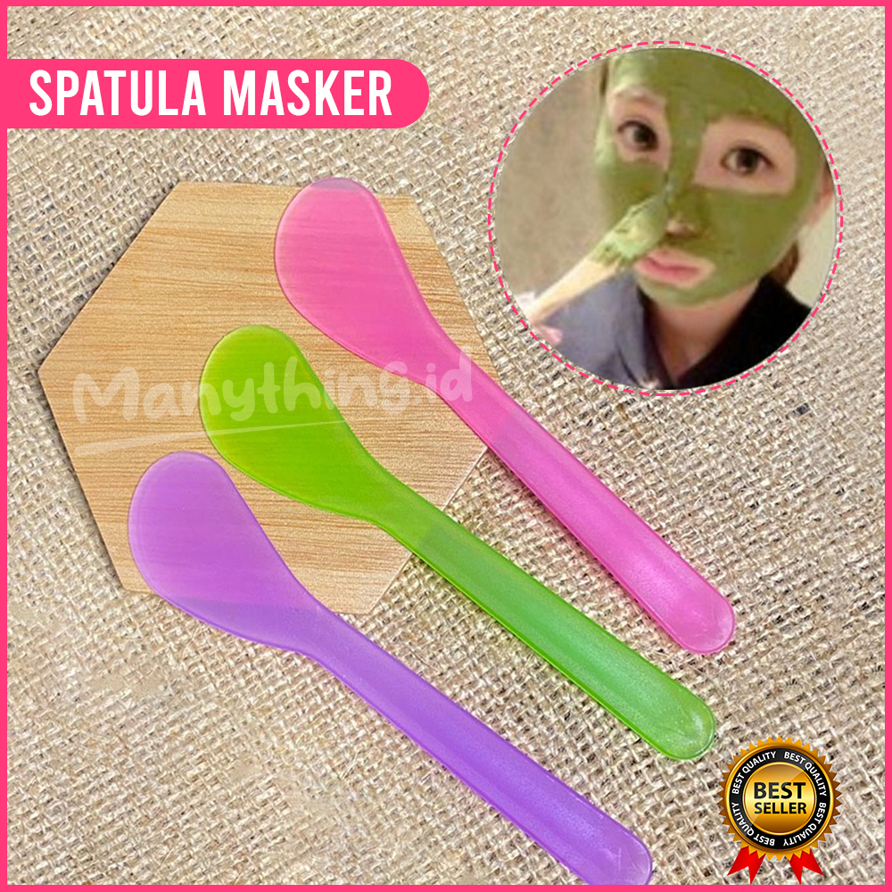 SPATULA MASKER / SPATULA PLASTIK MASKER/ SENDOK SPATULA MASKER / SENDOK MASKER TERMURAH