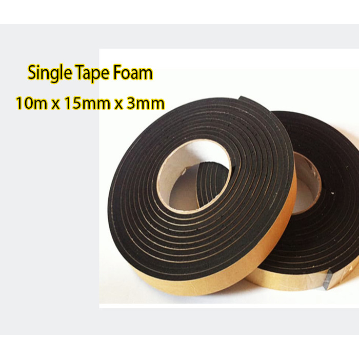 

Eva Foam Tape I Single Tape I Busa Perekat Satu Sisi 10m x 15 mm x 3mm