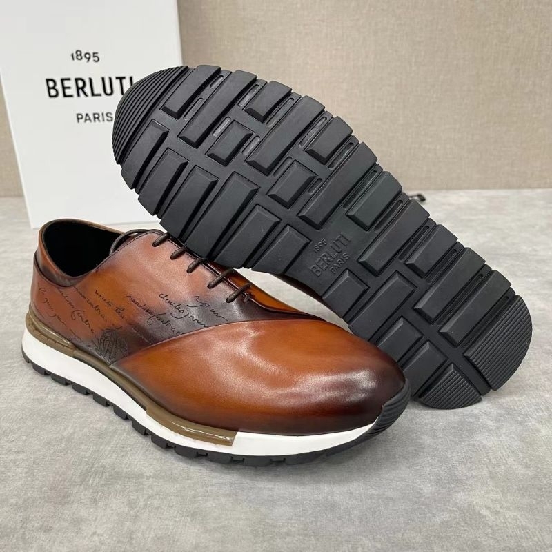 sepatu sneaker cowok berluti men shoes mirror p1shoes vip sepatu pria top