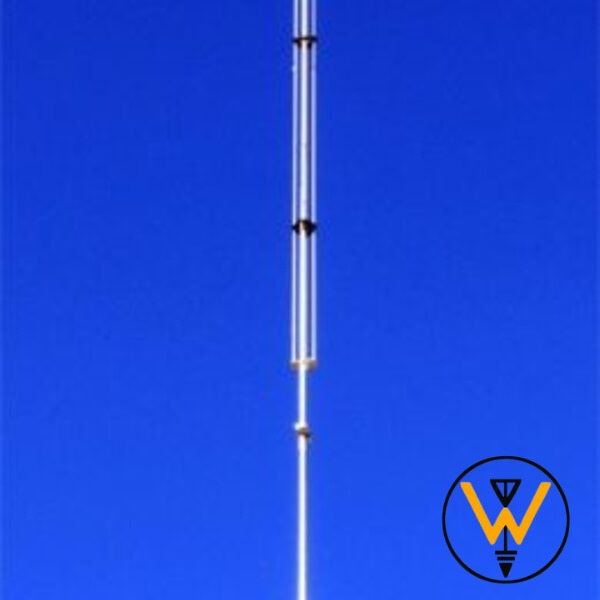 CUSHCRAFT R-9 HF MULTIBAND VERTICAL ANTENNA 80/40/30/20/17/15/12/10/6M BAND 3DBI 1,5KW 10,7MH