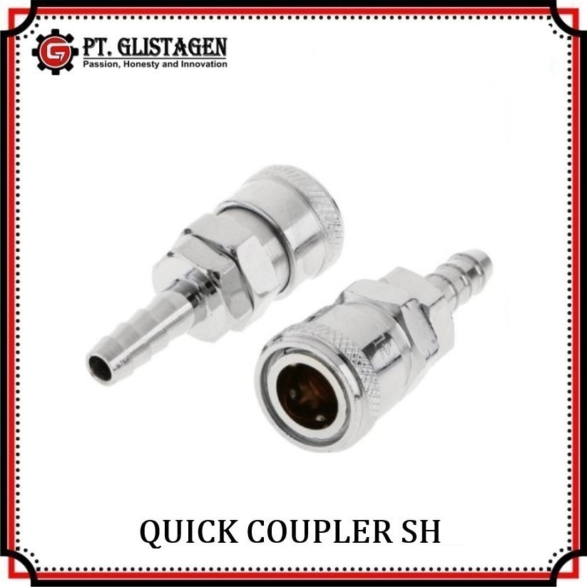 Quick Coupler SH ( 20,30,40 ) Sambungan Selang Kompresor Recoil Cuk SH