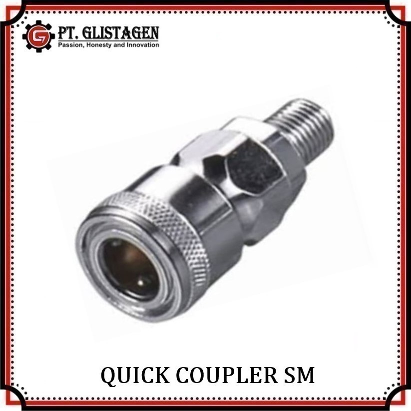 Quick Coupler SM ( 20,30,40 ) Sambungan Selang Kompresor Recoil Cuk SM