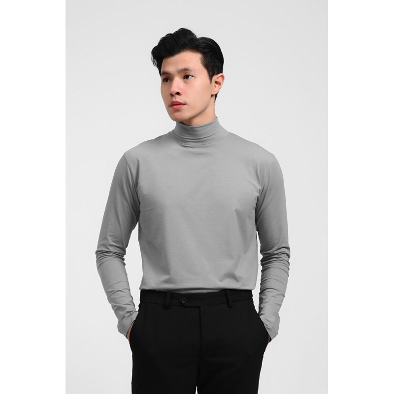 TURTLENECK MALE.ID | HEYMALE TURTLENECK COOLTYS GREY (SIZE S, M, L)