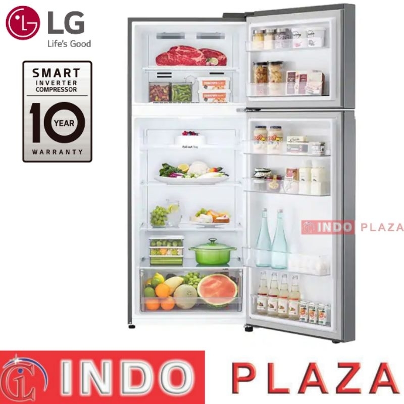 KULKAS LG 2 PINTU SMART INVERTER GN-B312 / 332 / 372 / 392PQMB