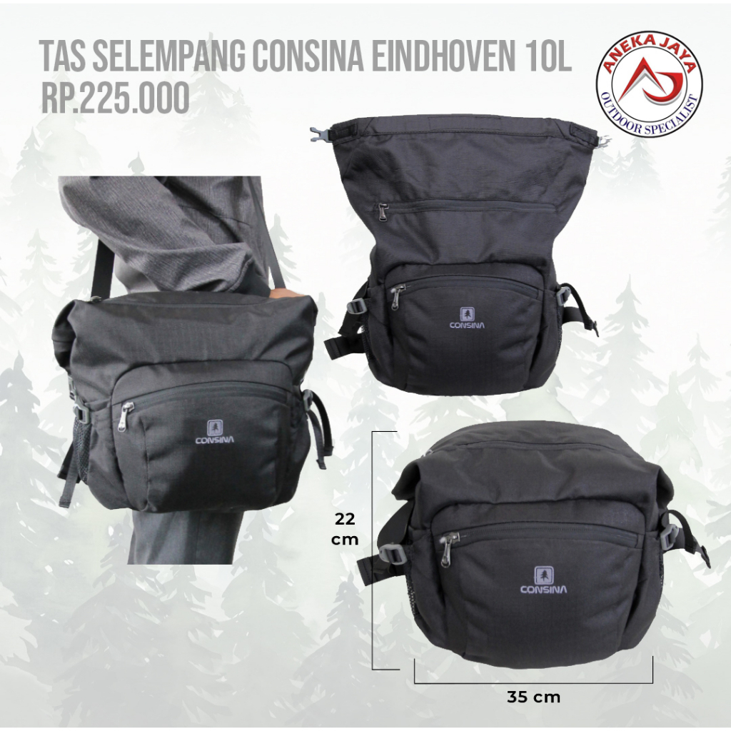 TAS SELEMPANG CONSINA EINDHOVEN 10 LITER