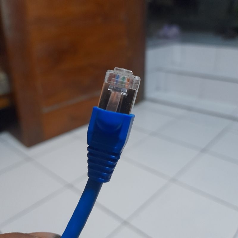 NEW KABEL LAN SERVER COMSCOPE CAT 6 RJ 45 BESI HANDMADE RAV SOLUTION