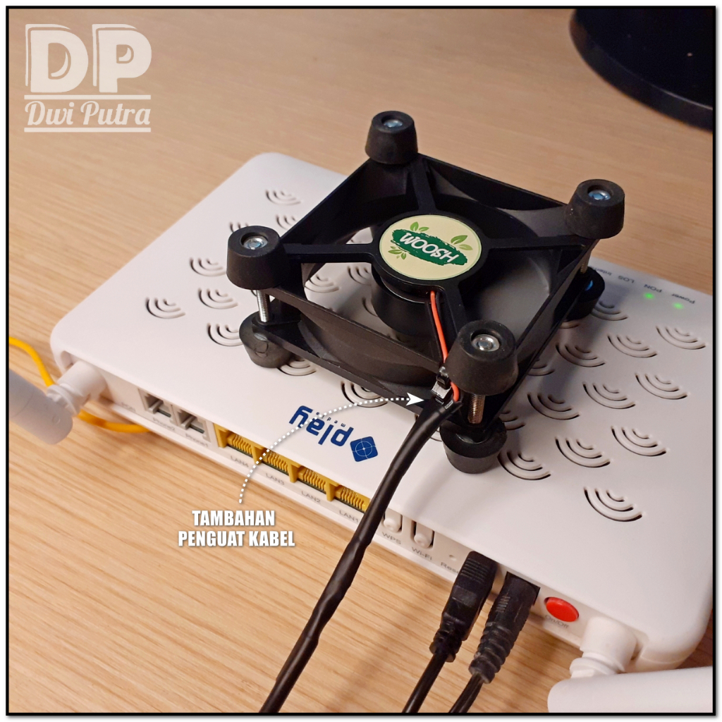 PENDINGIN FAN USB FOR STB ROUTER MODEM // KIPAS ANGIN MINI RAKITAN COOLER COOLING FAN // INDIHOME PLAYMEDIA MNC