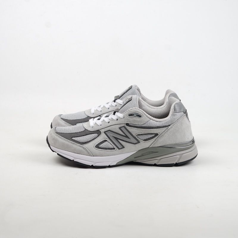 Sepatu NB 990 V4 Grey Castlerock