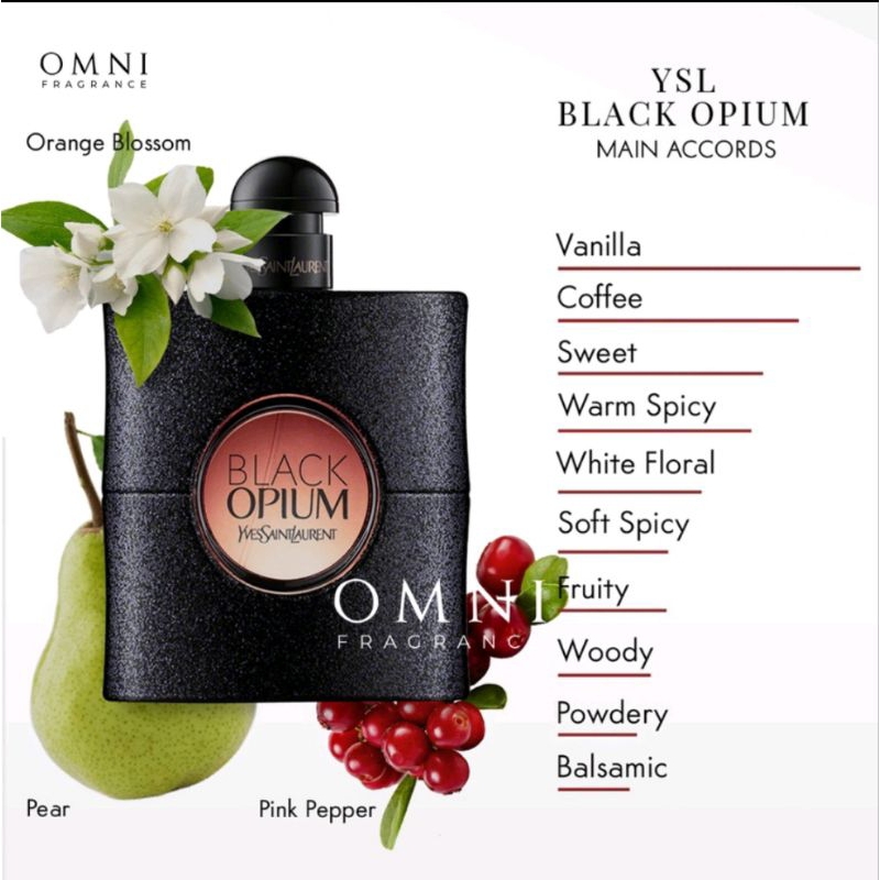 ( PROMO ) PARFUM YSL 'BLACK OPIUM&quot; 100ml