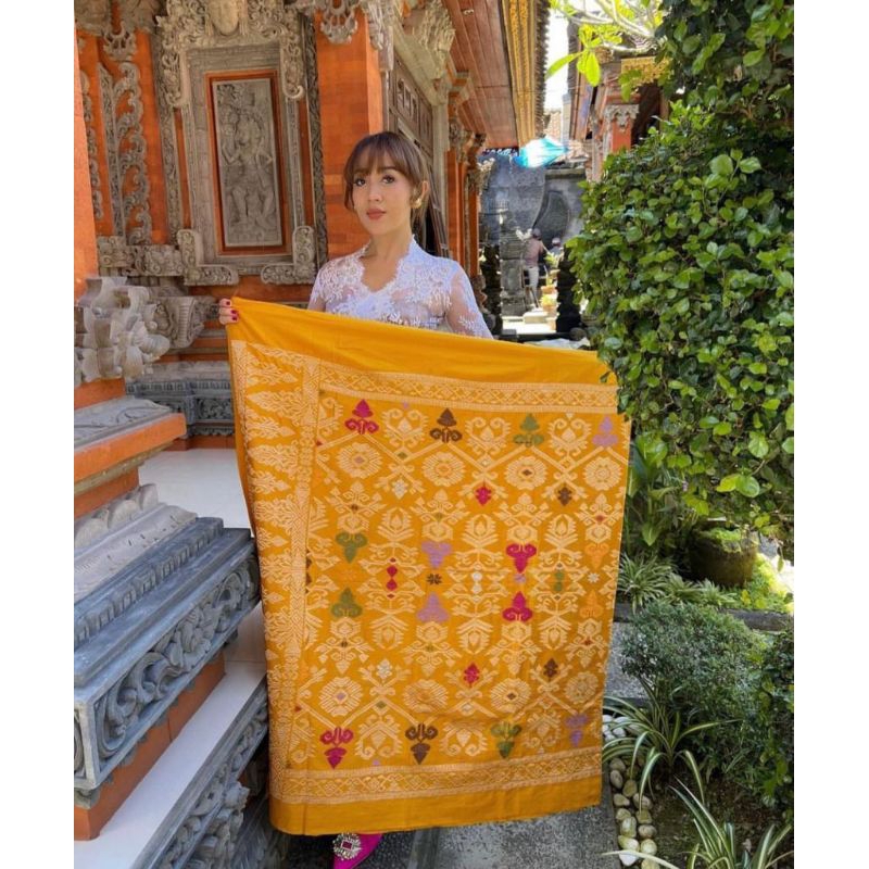 KAMEN KATUN BORDIR LEMBARAN/ KAMEN LEMBARAN BALI BAGUS MURAH/ KAMEN BORDIR SONGKET