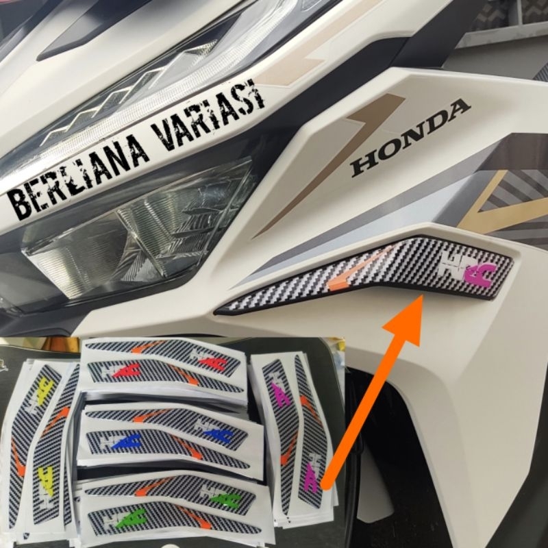 Emblem timbul sayap Vario 125 new 2022-2023 sticker timbul Vario 125 2023