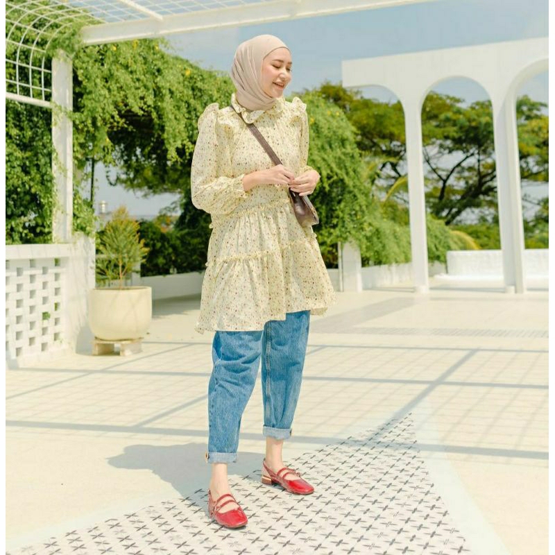 Preloved Zeya tunic Greta/Preloved Haidee Orlin/Preloved Tunik/Haideeorlin/Haidee&Orlin/Preloved Ata