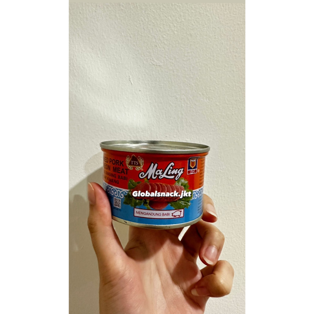 

MALING CANNED PORK LUNCHEON MEAT 170g- MA LING