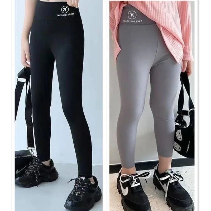 Cf6 Celana leging panjang sport anak perempuan elastis / celana leging pendek anak cewek / baju anak