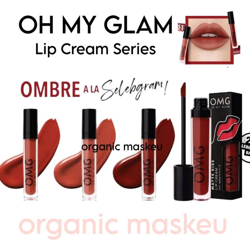 (BPOM) OMG LIPCREAM|LIP CREAM CHINGU BY KIYOWO|LIPSTIK OMBRE