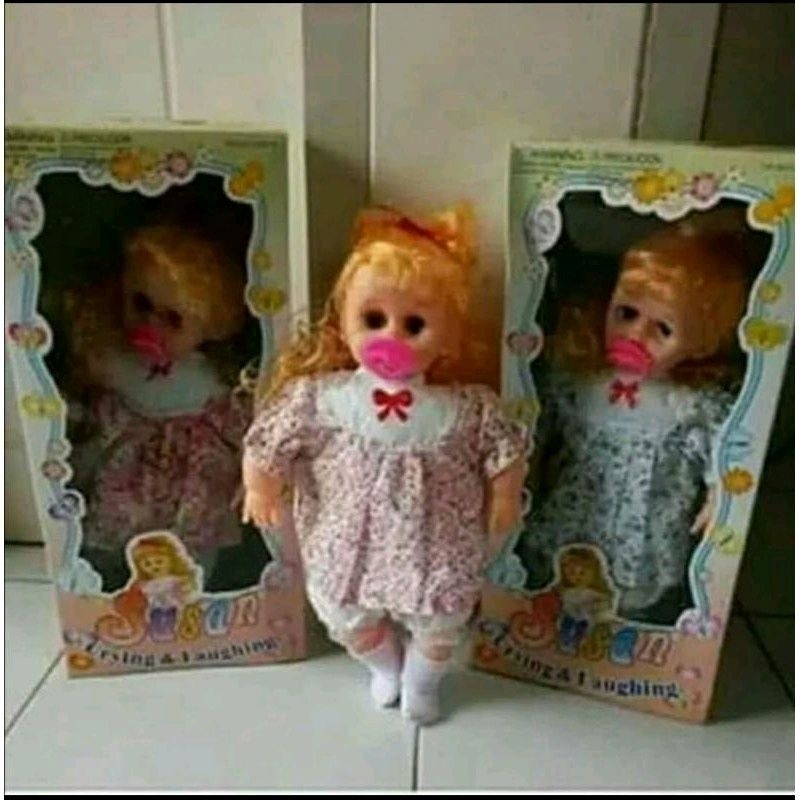 Boneka Susan Dot Nangis dan Tertawa