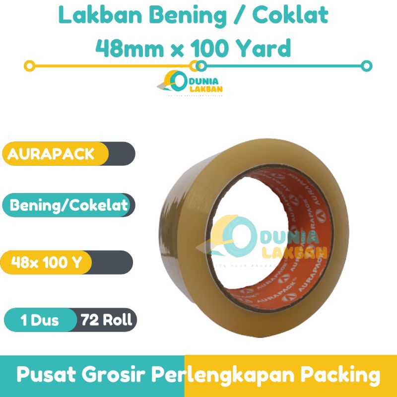 

Lakban Bening / Coklat Tebal 90 Yard 48mm Kualitas DAIMARU Isolasi Lakban / Lakban Solatip