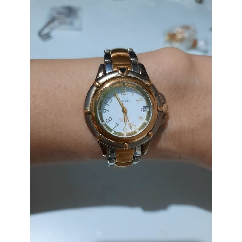 jam tangan wanita Guess Original watch preloved Second