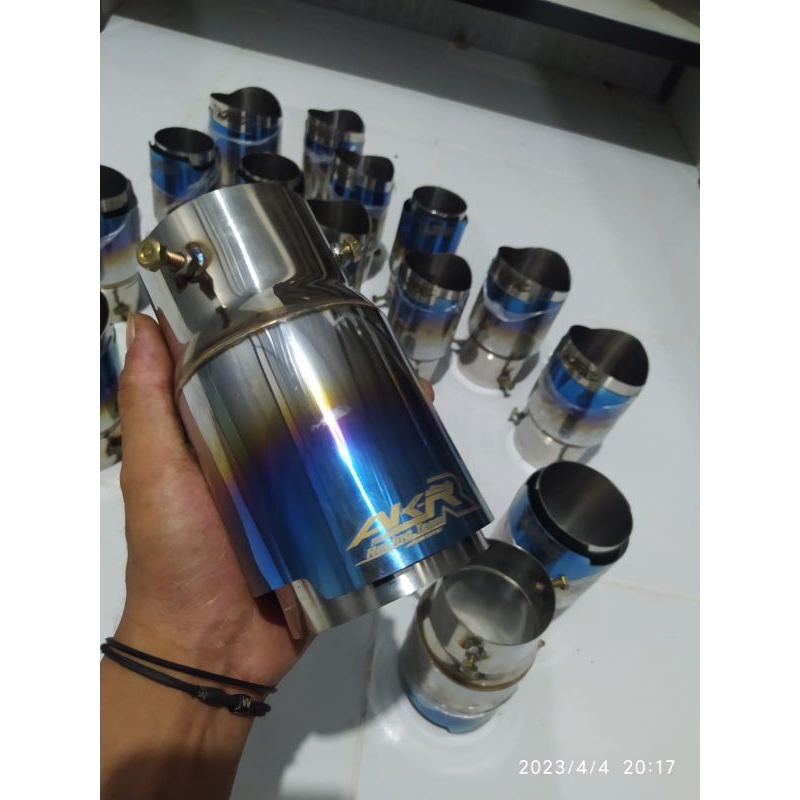 Variasi knalpot ujung knalpot mobil tailpipe