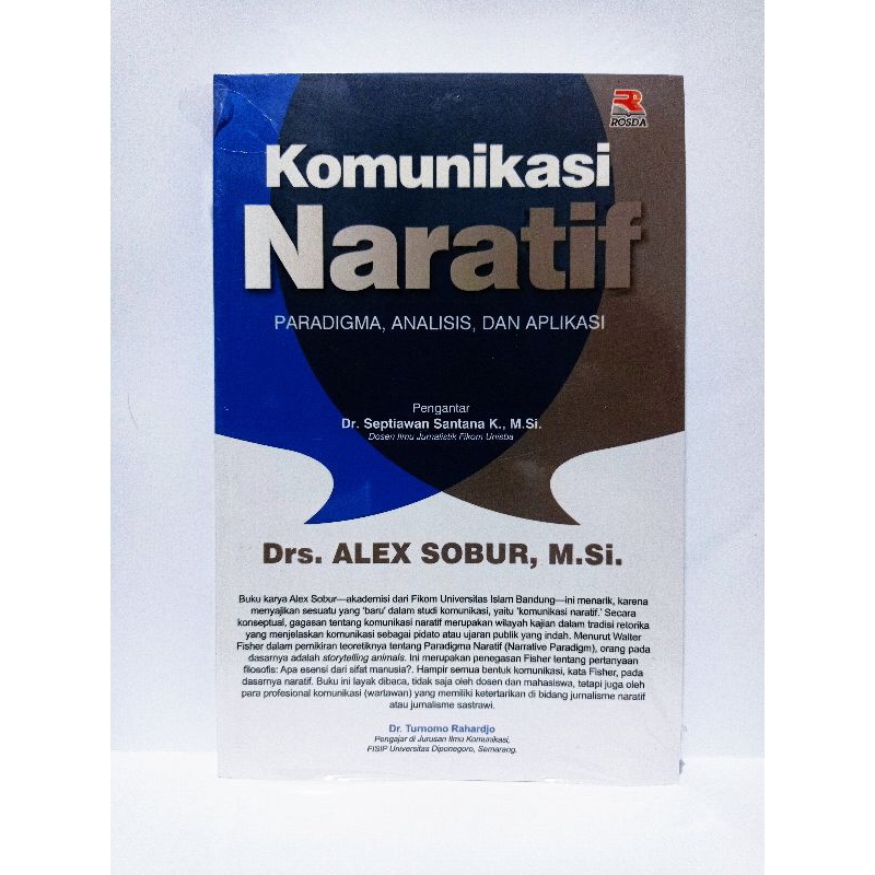 Buku Komunikasi Naratif : Paradigma, Analisis, dan Aplikasi