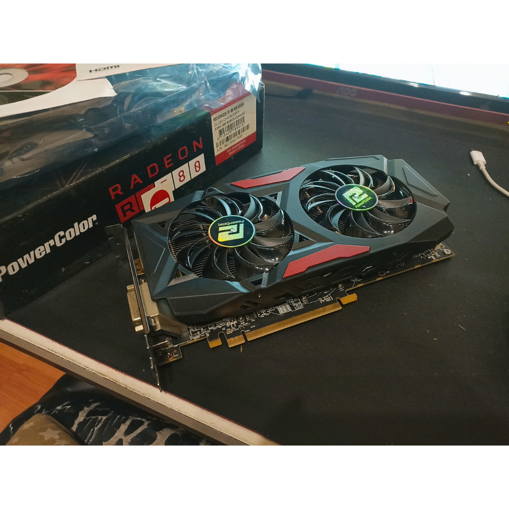 VGA POWERCOLOR RED DRAGON RX 580 8GB DDR5 256BIT