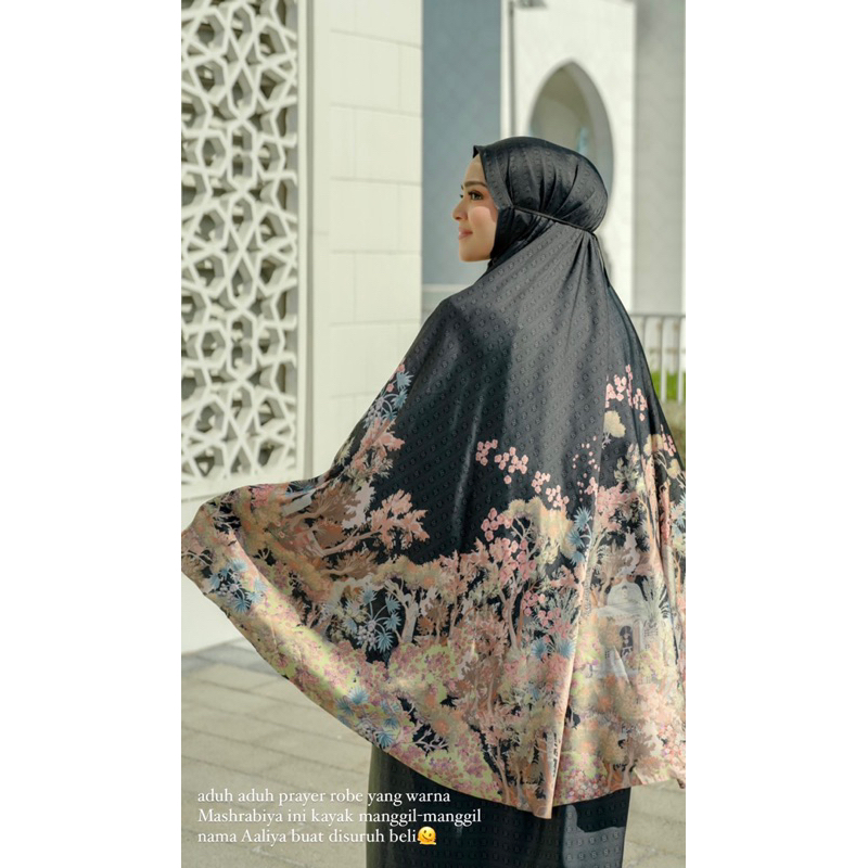 AL QASR Prayer Robe Mukena Buttonscarves