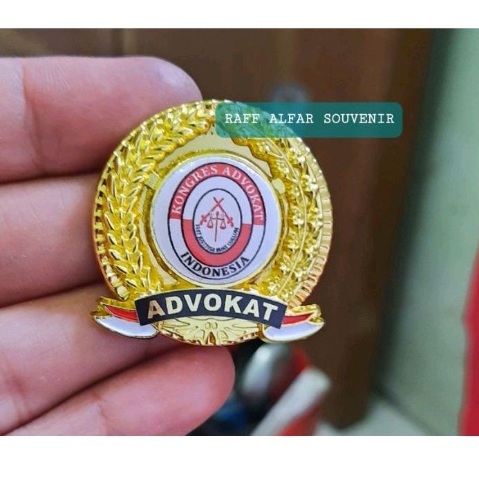 PIN ADVOKAT KAI / PIN KAI ADVOKAT PEDANG MERAH
