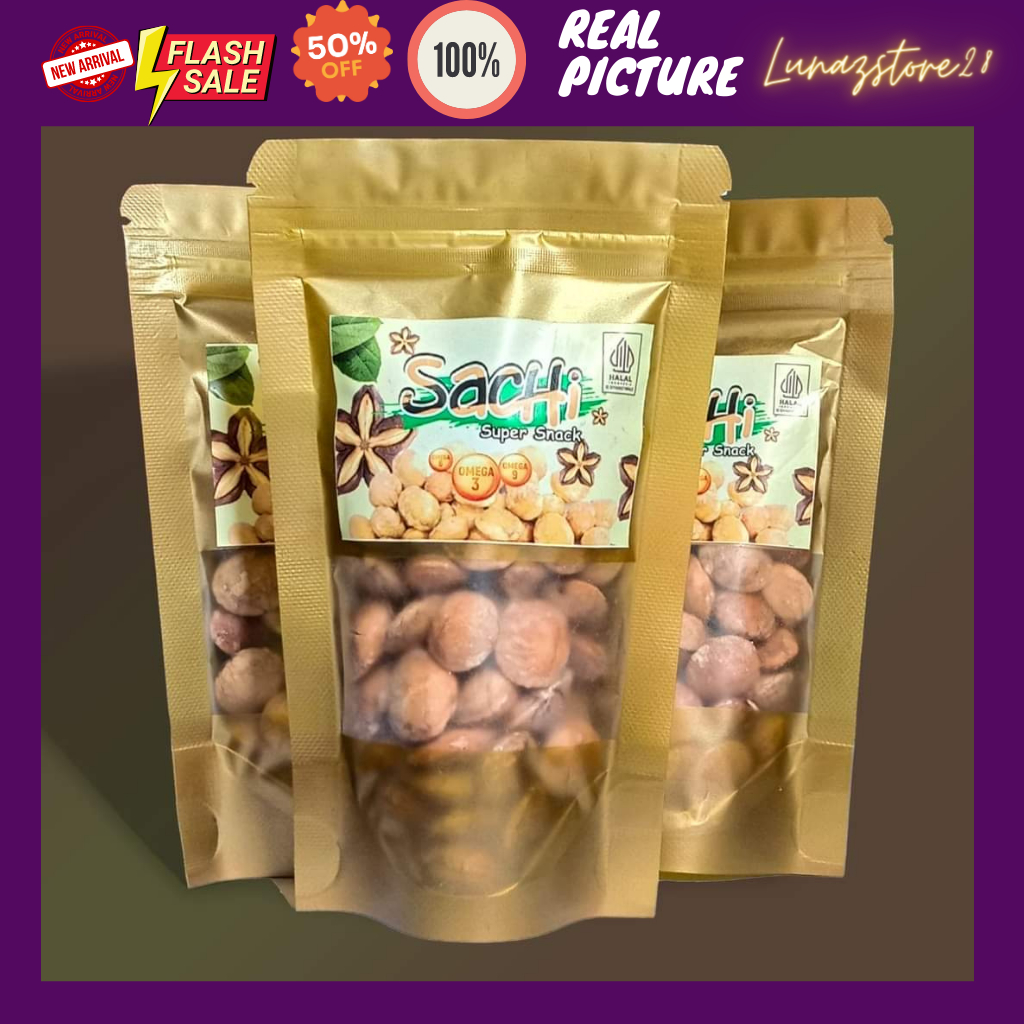 

SACHA INCHI SNACK CEMILAN KACANG Sacha Inchi KUPAS PANGGANG