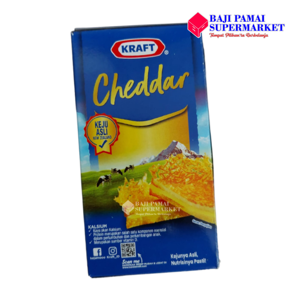 

KEJU KRAFT CHEDDAR 150GR / BAJI PAMAI