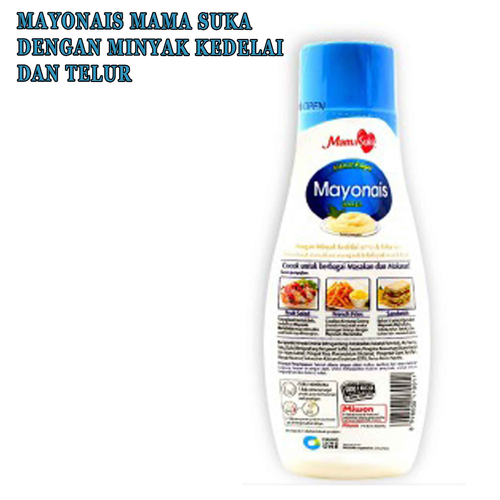 Mayonais* MamaSuka* Mayonais Minyak Kedelai&amp;Telur* 300g