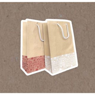 

Paper Bag Tali Motif (10 lbr )