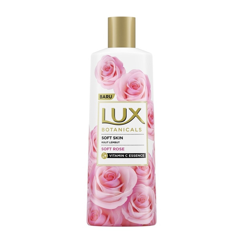 Lux Botanicals Body Wash Soft Rose Botol 250mL